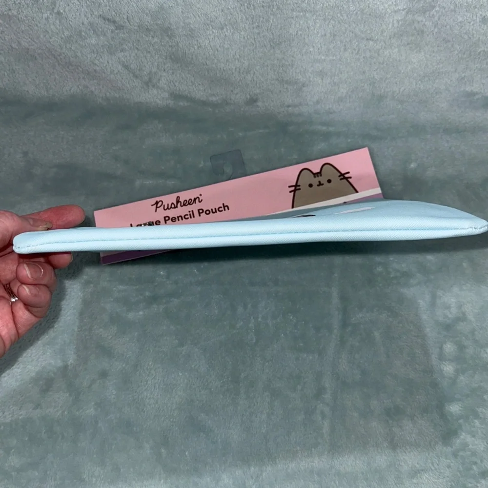 Pusheen Light Blue Smile Everyday Pencil Pouch